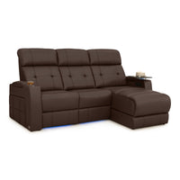 Kodiak Chaise CoolZeroᵀᴹ Italian Leather Home Theater Seating