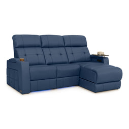 Kodiak Chaise CoolZeroᵀᴹ Italian Leather Home Theater Seating