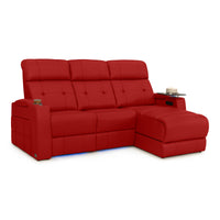Kodiak Chaise CoolZeroᵀᴹ Italian Leather Home Theater Seating