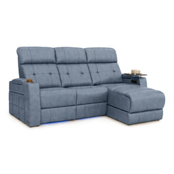 Kodiak Chaise CoolZeroᵀᴹ Italian Leather Home Theater Seating