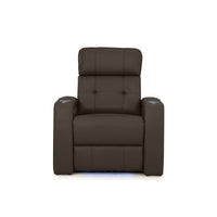 Kodiak CoolZeroᵀᴹ Italian Leather Home Theater Seating Single Recliner