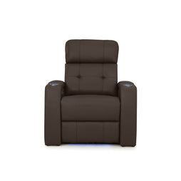 Kodiak CoolZeroᵀᴹ Italian Leather Home Theater Seating Single Recliner