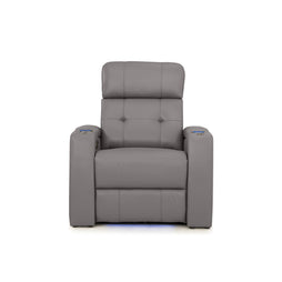 Kodiak CoolZeroᵀᴹ Italian Leather Home Theater Seating Single Recliner
