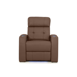 Kodiak CoolZeroᵀᴹ Italian Leather Home Theater Seating Single Recliner