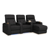 Kodiak Chaise CoolZeroᵀᴹ Italian Leather Home Theater Seating