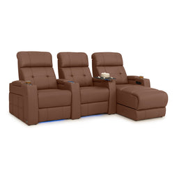 Kodiak Chaise CoolZeroᵀᴹ Italian Leather Home Theater Seating