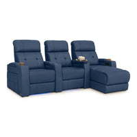 Kodiak Chaise CoolZeroᵀᴹ Italian Leather Home Theater Seating
