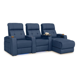 Kodiak Chaise CoolZeroᵀᴹ Italian Leather Home Theater Seating