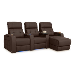 Kodiak Chaise CoolZeroᵀᴹ Italian Leather Home Theater Seating