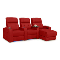 Kodiak Chaise CoolZeroᵀᴹ Italian Leather Home Theater Seating