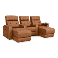 Kodiak Chaise CoolZeroᵀᴹ Italian Leather Home Theater Seating