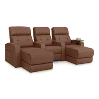 Kodiak Chaise CoolZeroᵀᴹ Italian Leather Home Theater Seating
