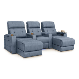 Kodiak Chaise CoolZeroᵀᴹ Italian Leather Home Theater Seating