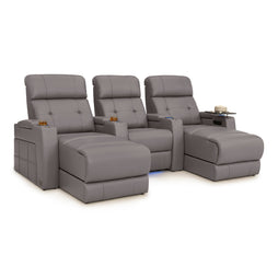 Kodiak Chaise CoolZeroᵀᴹ Italian Leather Home Theater Seating