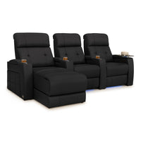 Kodiak Chaise CoolZeroᵀᴹ Italian Leather Home Theater Seating