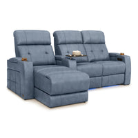Kodiak Chaise CoolZeroᵀᴹ Italian Leather Home Theater Seating
