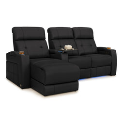 Kodiak Chaise CoolZeroᵀᴹ Italian Leather Home Theater Seating