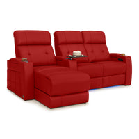 Kodiak Chaise CoolZeroᵀᴹ Italian Leather Home Theater Seating