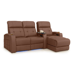 Kodiak Chaise CoolZeroᵀᴹ Italian Leather Home Theater Seating