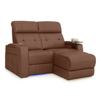Kodiak Chaise CoolZeroᵀᴹ Italian Leather Home Theater Seating