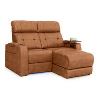 Kodiak Chaise CoolZeroᵀᴹ Italian Leather Home Theater Seating