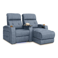 Kodiak Chaise CoolZeroᵀᴹ Italian Leather Home Theater Seating