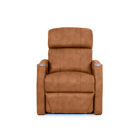 Sienna Italian Leather Spacesaver Home Theater Seating Single Recliner