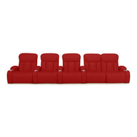 Grenada Italian Leather FRONTROW Theater Seating® Home Theater Seating