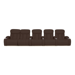 Grenada Italian Leather FRONTROW Theater Seating® Home Theater Seating