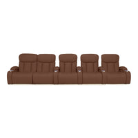 Grenada Italian Leather FRONTROW Theater Seating® Home Theater Seating