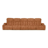 Grenada Italian Leather FRONTROW Theater Seating® Home Theater Seating