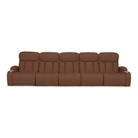 Grenada Italian Leather FRONTROW Theater Seating® Home Theater Seating