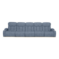 Grenada Italian Leather FRONTROW Theater Seating® Home Theater Seating