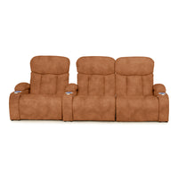Grenada Italian Leather FRONTROW Theater Seating® Home Theater Seating