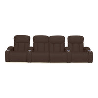 Grenada Italian Leather FRONTROW Theater Seating® Home Theater Seating