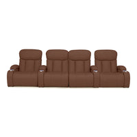 Grenada Italian Leather FRONTROW Theater Seating® Home Theater Seating
