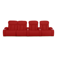 Grenada Italian Leather FRONTROW Theater Seating® Home Theater Seating