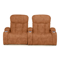 Grenada Italian Leather FRONTROW Theater Seating® Home Theater Seating