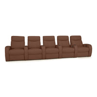 Rialto Italian Leather Home Theater Seating