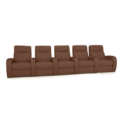 Rialto Italian Leather Home Theater Seating