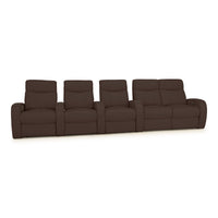 Rialto Italian Leather Home Theater Seating