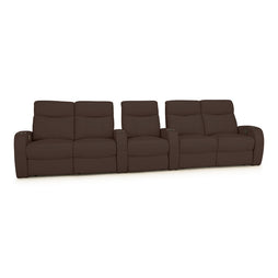 Rialto Italian Leather Home Theater Seating