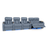 Grenada Italian Leather Home Theater Seating
