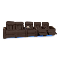 Grenada Italian Leather Home Theater Seating