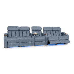 Grenada Italian Leather Home Theater Seating