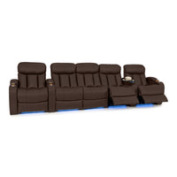 Grenada Italian Leather Home Theater Seating