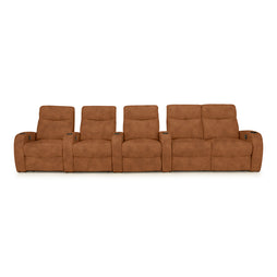 Rialto Italian Leather Home Theater Seating