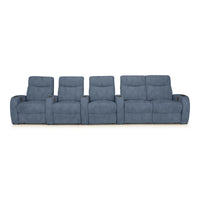 Rialto Italian Leather Home Theater Seating
