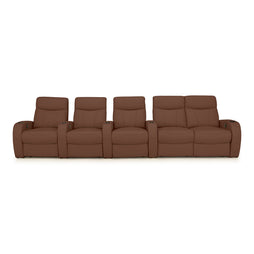 Rialto Italian Leather Home Theater Seating