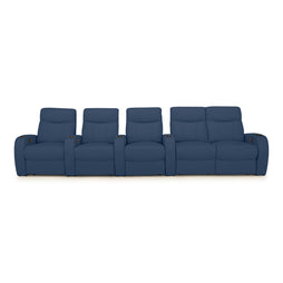 Rialto Italian Leather Home Theater Seating